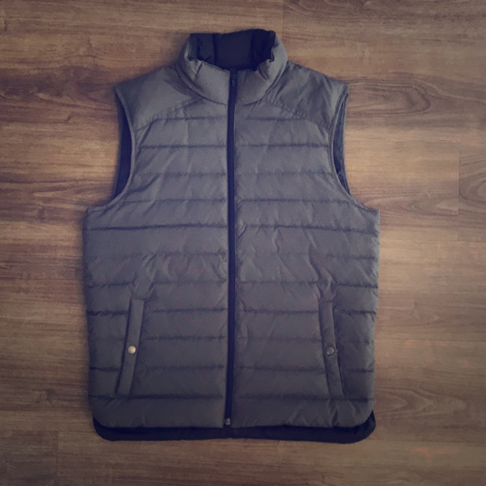 J Crew box-quilted vest